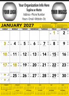 Contractors Memo 13 Sheet - Yellow/Black #6101 (Previously #371)