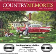 Barnhouse Country Memories 12-Month Wall Calendar- # 1117