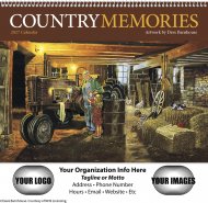 Barnhouse Country Memories 12-Month Wall Calendar- # 1117