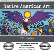 Native American Art 12-Month Wall Calendar- # 1104