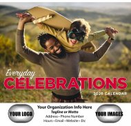 Everyday Celebrations (previously Celebrations of Culture) 13-Mo. Full-Size Wall #835