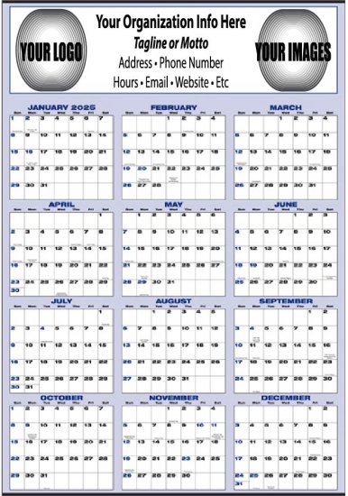 Year-in-View® Large Production Planner #3058 NEW ITEM FOR 2025!! - Click Image to Close