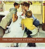 Saturday. Evening Post Illustrations by Norman Rockwell Executive Retail Calendar- #2103
