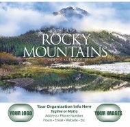 Rocky Mountains Stapled Wall Calendar - #7278
