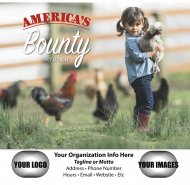 America's Bounty-13-Month Full-Size Wall Calendar #831