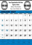 Contractors Memo 13 Sheet Blue/Black - #6104 (Previously #374)