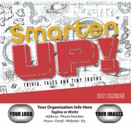 Smarten Up! Wall Calendar - Spiral - #7091 NEW THIS YEAR!!