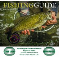 Fisherman's Guide-13-Month Full-Size Wall Calendar #817