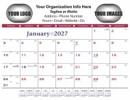 Large Patriotic Desk Pad # 6502