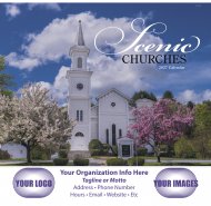 Scenic Churches Stapled Wall Calendar #7245