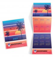 Tri-Fold Calendar #1600-series NEW STYLE!!