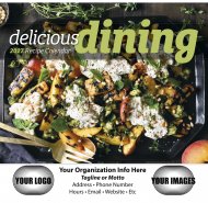 Delicious Dining Stapled Wall Calendar #7231