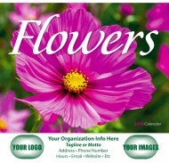 Flowers Stapled Wall Calendar - #7280  New for 2026!