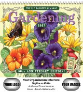 Old Farmer's Almanac Gardening Spiral Wall #OF56GA