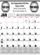 Yearly Record® 12 Sheet - Gray/Black #646