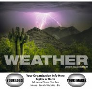 Weather Almanac 13-Mo Full-Size Wall Calendar - #895