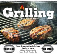 Grilling Wall Calendar - Spiral - #7062