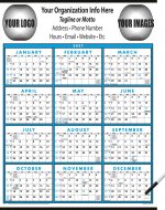 Laminated Span-A-Year w/Marker- # 6200