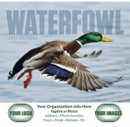 Waterfowl- Stapled Wall Calendar- #7248