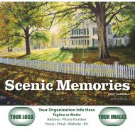 Scenic Memories Wall Calendar - Stapled - #7246