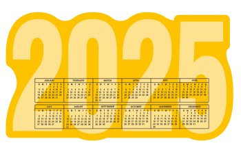 20 Mil Extra Large Calendar Magnet #MGCLXL20