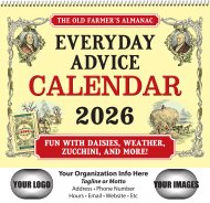 Old Farmer's Almanac Everyday Advice Spiral Wall #OF56HH