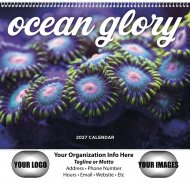 Ocean Glory Wall Calendar Spiral Binding #7017