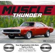 Muscle Thunder Stapled Wall Calendar- #7205
