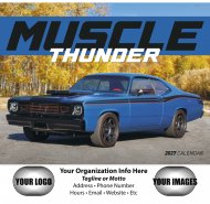 Muscle Thunder Stapled Wall Calendar- #7205