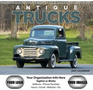 Antique Trucks Wall Calendar- # 1857