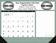 Notes Desk Pad with Vinyl Corners - #6525