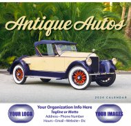 Antique Autos Stapled Wall Calendar #7257