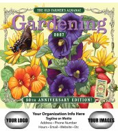 Old Farmer's Almanac Gardening Stapled Wall #OF56GA1