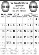 Contractors Memo 13 Sheet Black/White - #6100