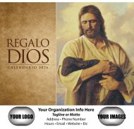 Regalo de Dios (Spanish) Catholic Wall Calendar Stapled #7295