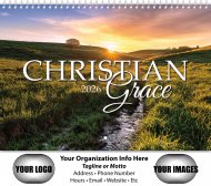 Christian Grace 13-Month Spiral Wall Calendar- # 44604 NEW ITEM FOR 2025!!