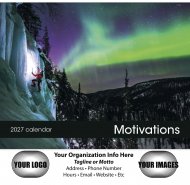 Motivations Stapled Wall Calendar #7228