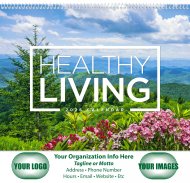 Healthy Living Wall Calendar- Spiral Bound #7073