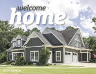 Welcome Home Wall Calendar - Window Ad #7549