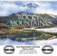 Rocky Mountains Wall Calendars - Spiral #7078