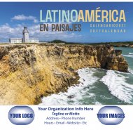 Latinoamerica en Paisajes Stapled Wall Calendar #7288