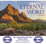 Eternal Word Stapled Version Full Size Wall Calendar- #7223