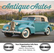 Antique Autos Stapled Wall Calendar #7257