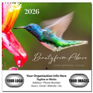 Beauty From Above Calendar - Spiral #BR26  New This Year!