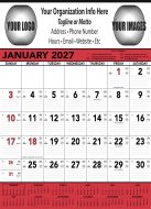 Contractors Memo 13 Sheet - Red/Black #6102 (Previously #372)