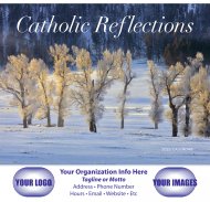Catholic Reflections-13-Month Full-Size Wall Calendar #809